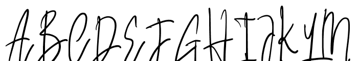 BagumodSignature-Regular Font UPPERCASE