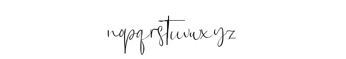Bagus Stanlley Font LOWERCASE
