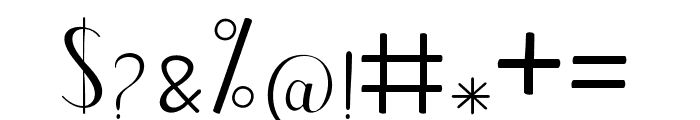 Bahagiascript Font OTHER CHARS