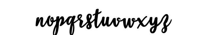 BahamaScript Font LOWERCASE