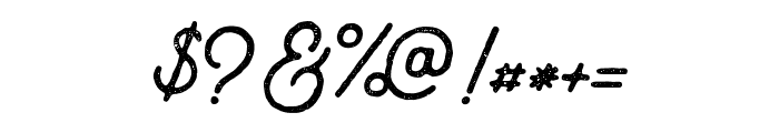 Baheula Vintage Font OTHER CHARS