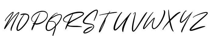 Bahttra_Signature Font UPPERCASE