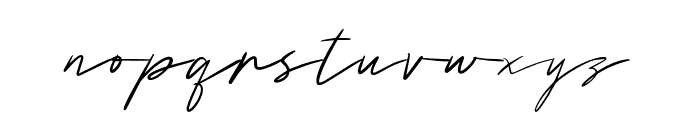 Bahttra_Signature Font LOWERCASE