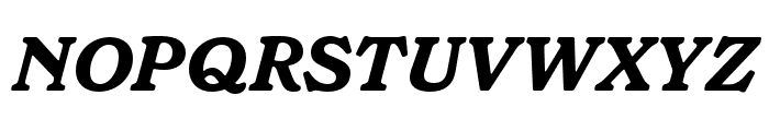 BaileyHouse Bold Italic Font UPPERCASE