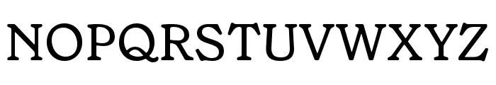 BaileyHouse Regular Font UPPERCASE