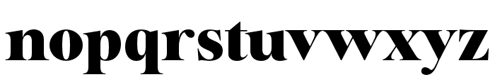 Bailsun Serif Black Font LOWERCASE