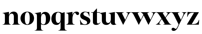 Bailsun Serif Bold Font LOWERCASE