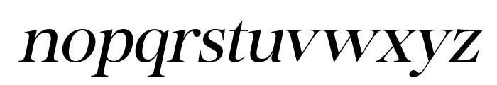 Bailsun Serif Italic Font LOWERCASE