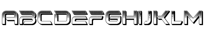 Baiser Regular Font UPPERCASE