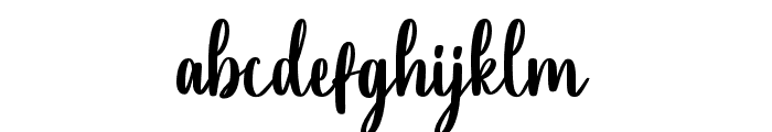 Baishy Font LOWERCASE