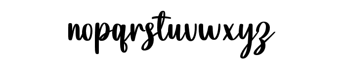 Baishy Font LOWERCASE