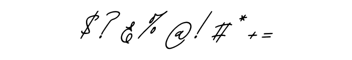 Bajttonile Italic Font OTHER CHARS