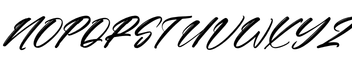 Bakelline Micigants Italic Font UPPERCASE
