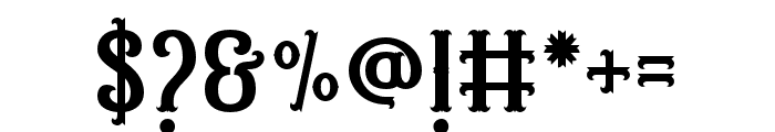 BakicShomeryg-Regular Font OTHER CHARS