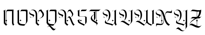 Bakihara Thin Font UPPERCASE