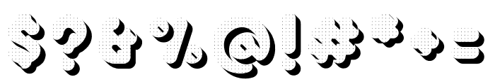 Baku DotsShadow Font OTHER CHARS