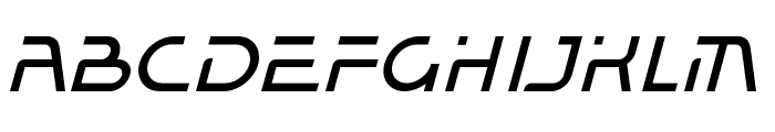 Balaeno Italic Font LOWERCASE