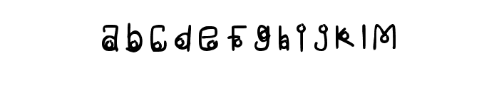 Balalaika Regular Font LOWERCASE