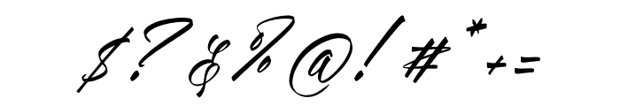 Balemyts Mirage Italic Font OTHER CHARS