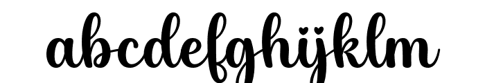 Baleni Font LOWERCASE