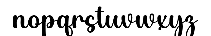 Baleni Font LOWERCASE