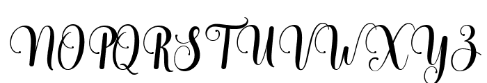 Balentia Italic Regular Font UPPERCASE