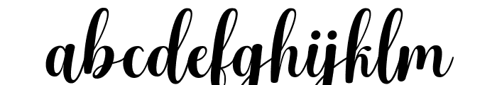 Balentia Italic Regular Font LOWERCASE