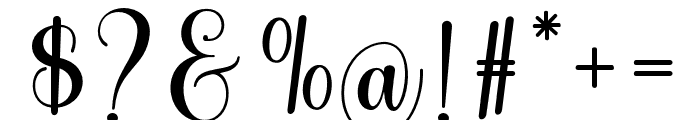 Balentia-Regular Font OTHER CHARS