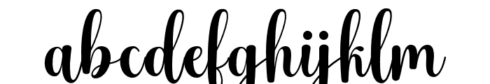 Balentia-Regular Font LOWERCASE