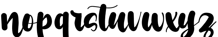 Balentia Script Font LOWERCASE