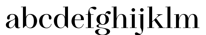 Balerno Serif Bold Font LOWERCASE