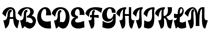 Balfelds Font UPPERCASE
