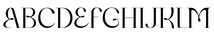 Balfira-Regular Font UPPERCASE