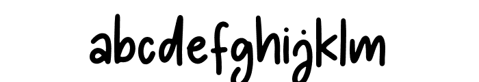 Balgetto Font LOWERCASE