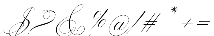 Balgitten Regular Font OTHER CHARS