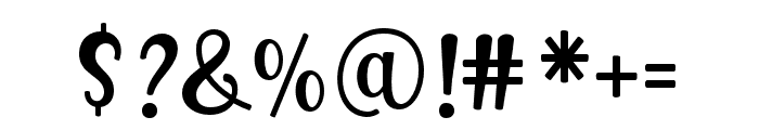 BaliInLove-Regular Font OTHER CHARS