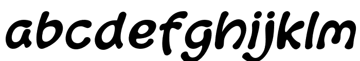Baliem-Italic Font LOWERCASE