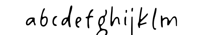 Baligo-Light Font LOWERCASE
