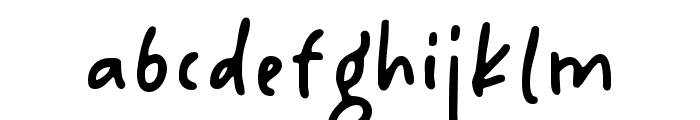 Baligo-Regular Font LOWERCASE