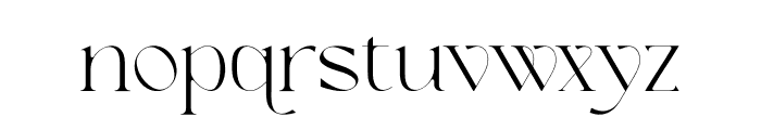 Balinest Font LOWERCASE