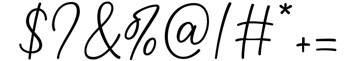 Balista-Regular Font OTHER CHARS