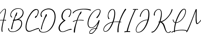 Balista-Regular Font UPPERCASE