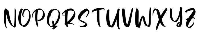 Balistha-Regular Font UPPERCASE