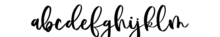 Balistha-Regular Font LOWERCASE