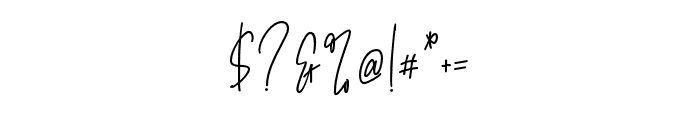 Ballest-Handwritten Font OTHER CHARS