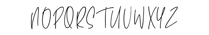 Ballest-Handwritten Font UPPERCASE