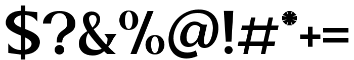 Balliadis-Regular Font OTHER CHARS