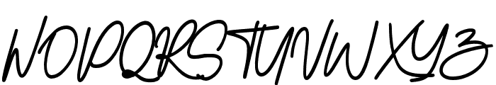 Ballinyk-Regular Font UPPERCASE
