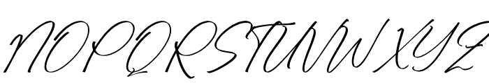 Ballmy Gettmorg Italic Font UPPERCASE
