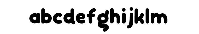 Balloon Font - Regular Regular Font LOWERCASE
